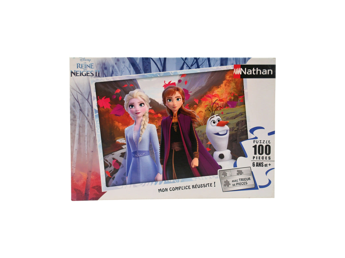 Puzzle - Reine des Neiges - 100 pièces- Édition 2009