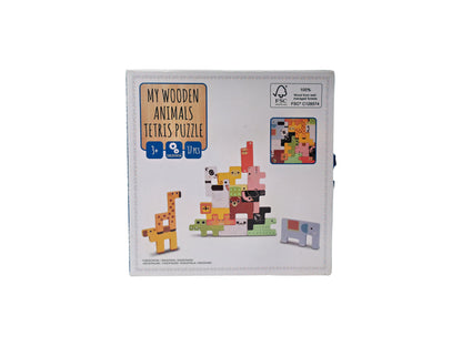 Puzzle animal - Tetris - 17 pièces