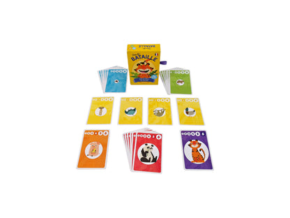 Jeu de bataille des animaux du Monde- Édition 2016