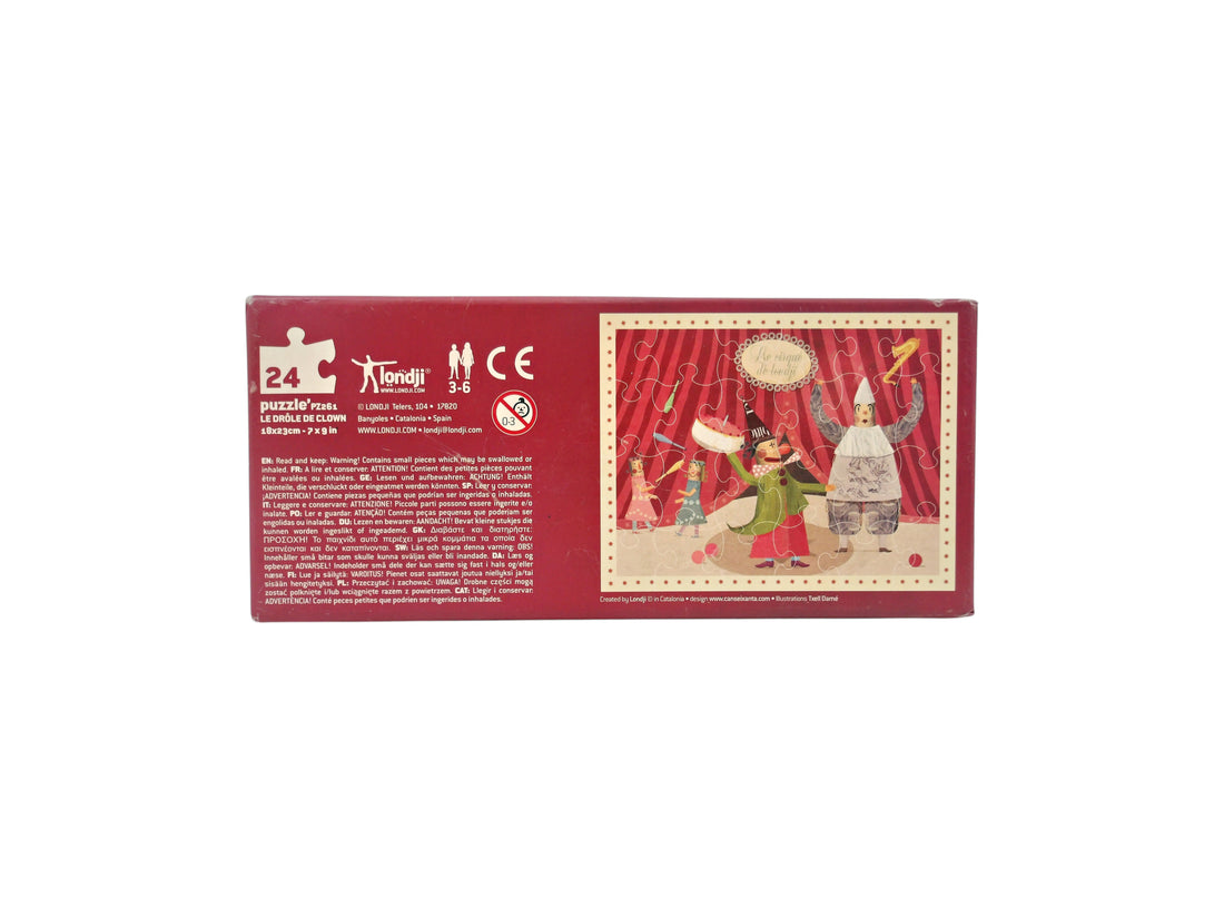 Puzzles - Le drôle de clown - 24 pièces