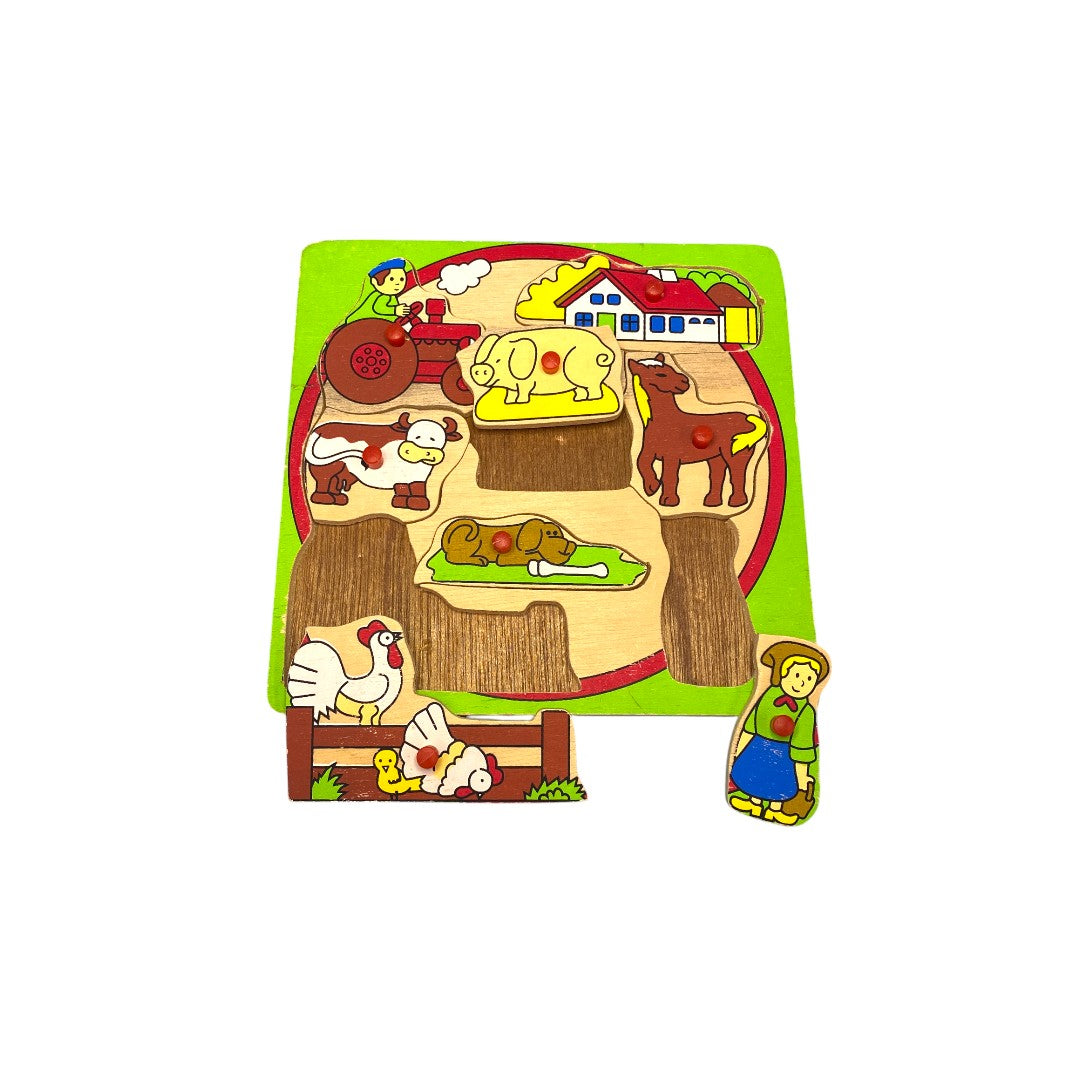 Puzzle en bois - La ferme