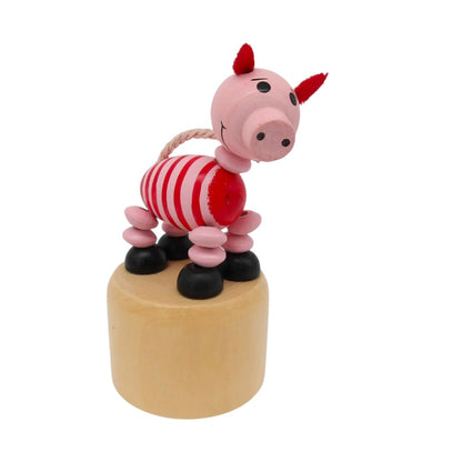 Cochon articulé poussoir