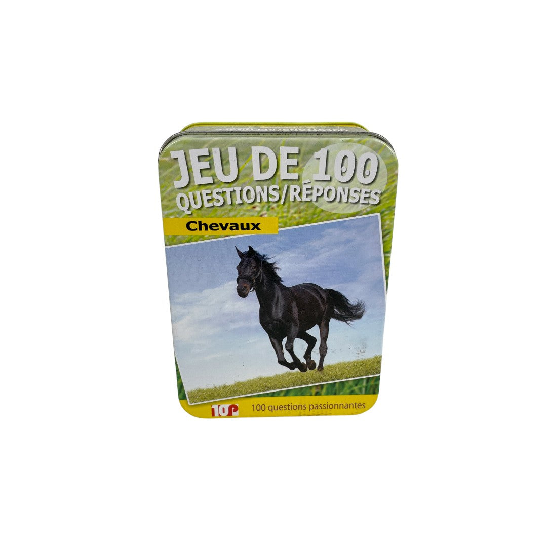 Jeu de 100 questions/réponses - Chevaux- Édition 2009