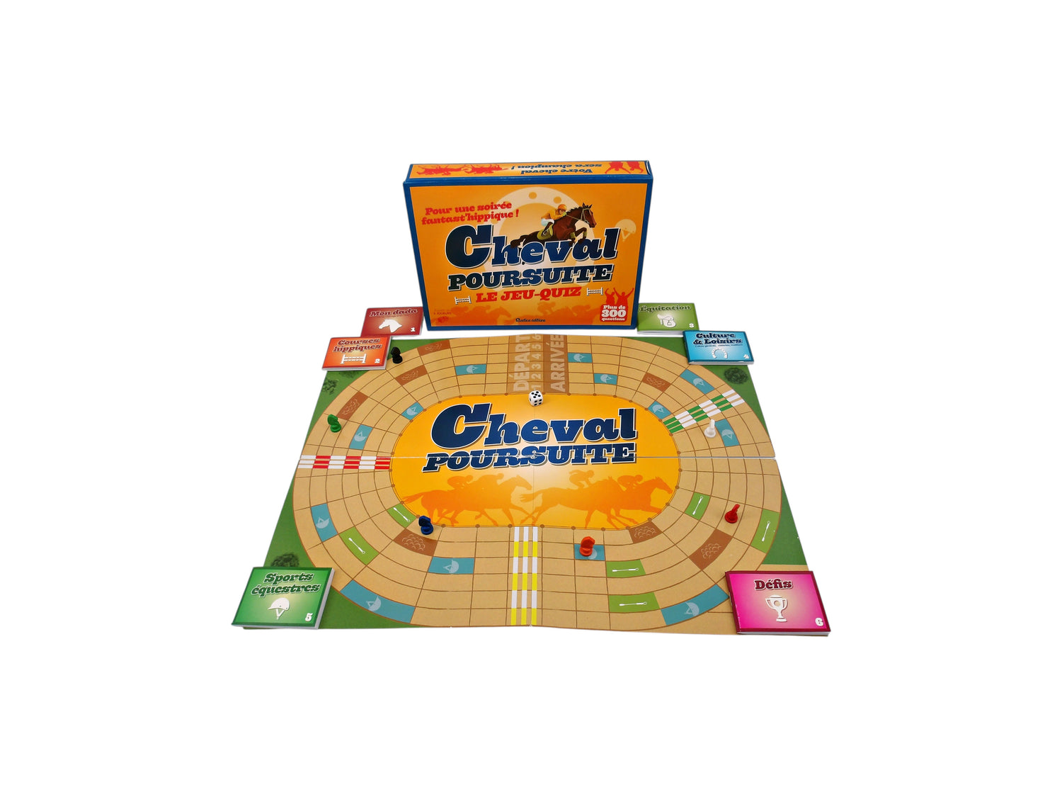 Cheval poursuite - Jeu de quiz