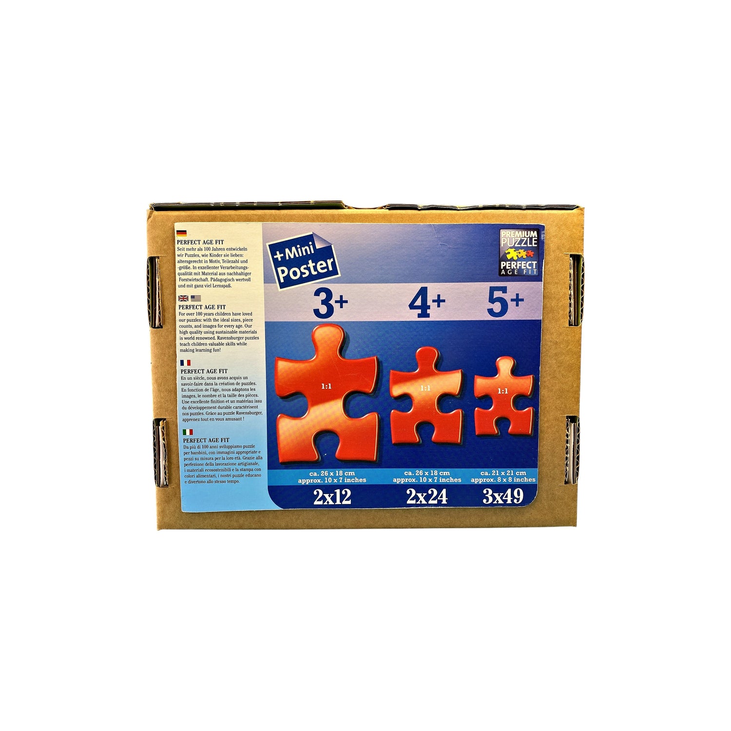 Puzzle - Dinosaure - 2x 49 pièces