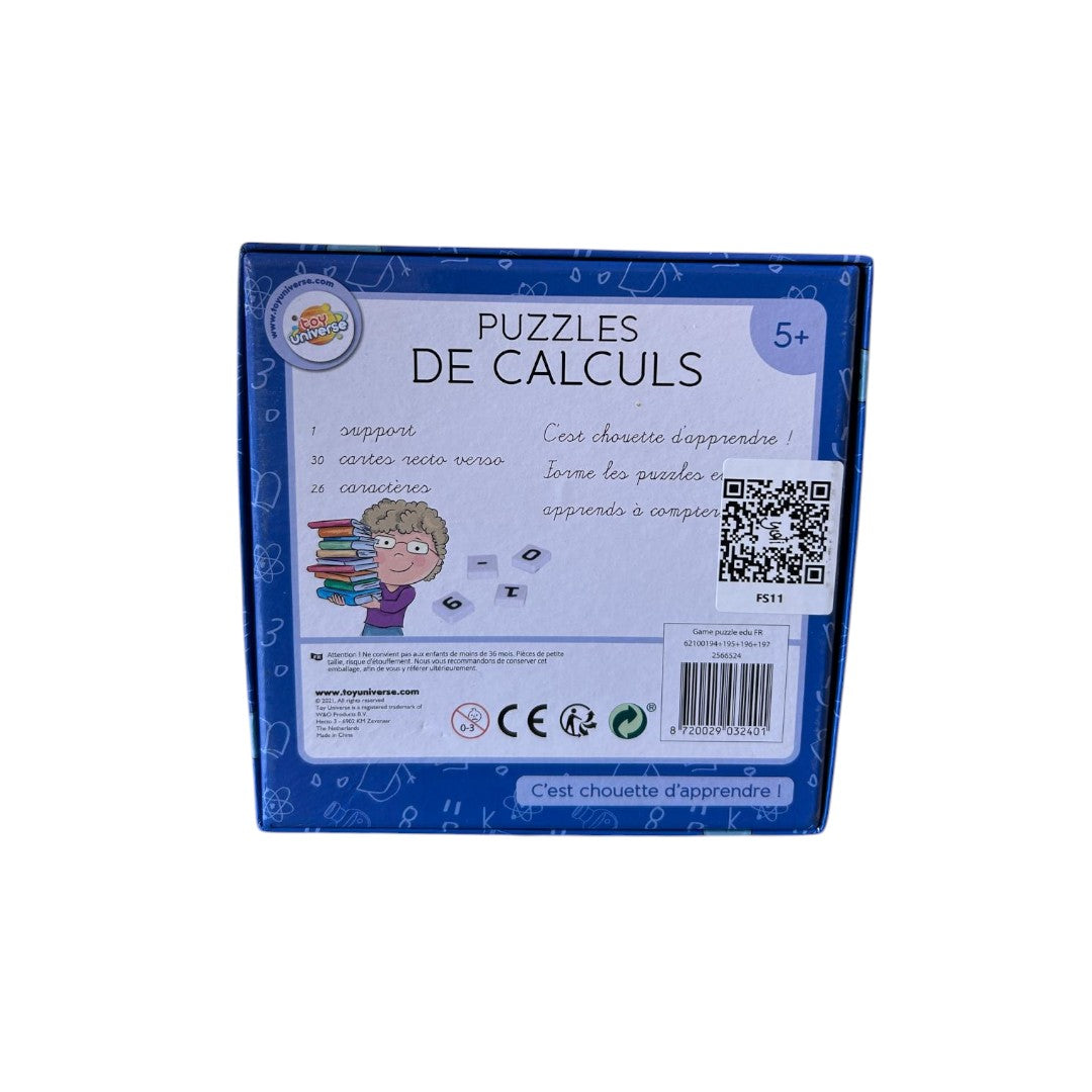 Puzzles de calculs- Édition 2021