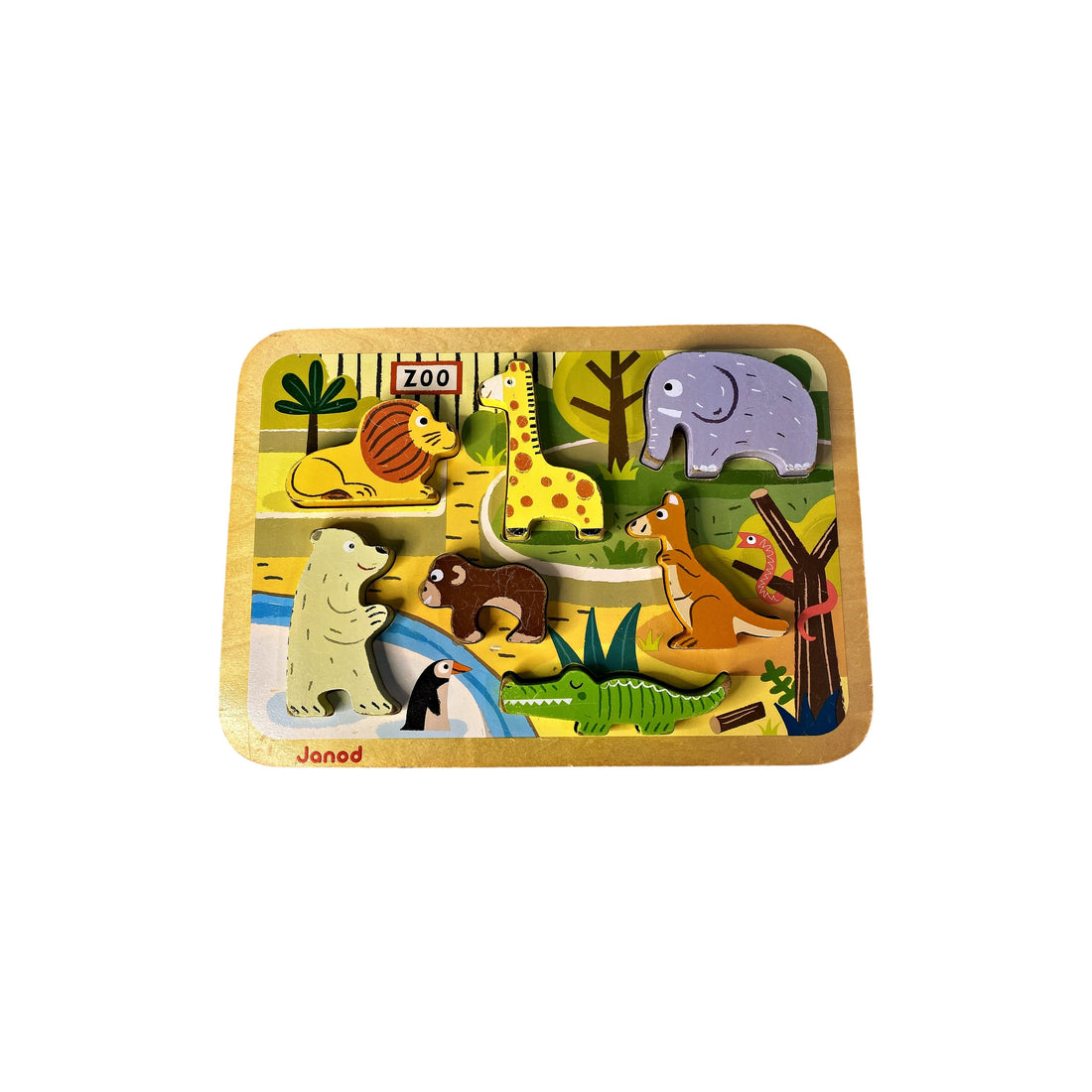 Puzzle chunky -  Zoo 