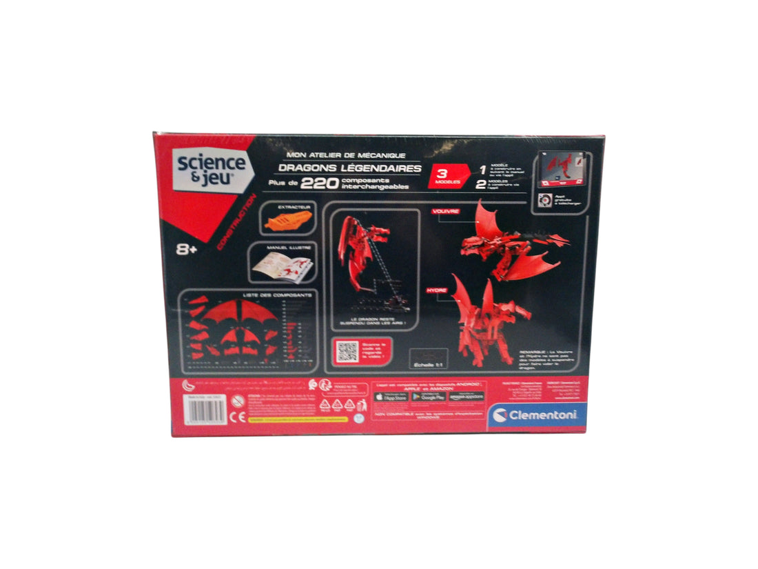 Science et jeu - Mon atelier de mécanique - Dragons Légendaires