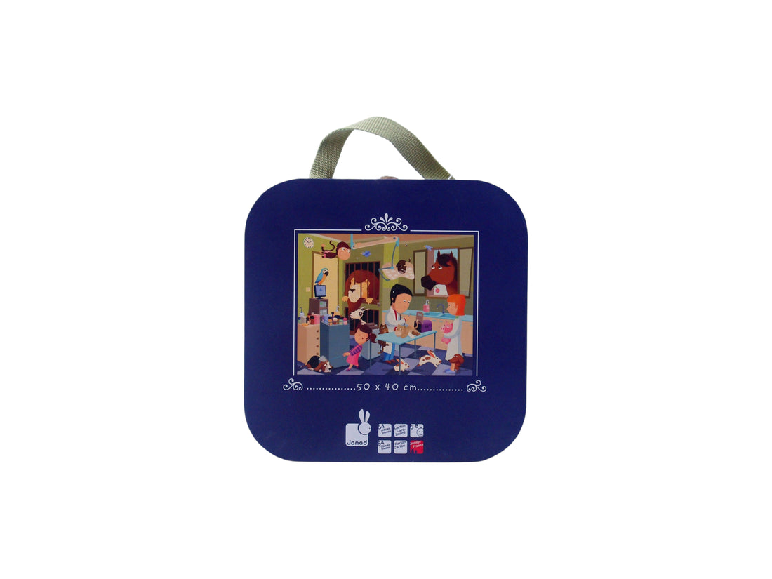 Puzzle valisette - Clinique vétérinaire - 54 pièces