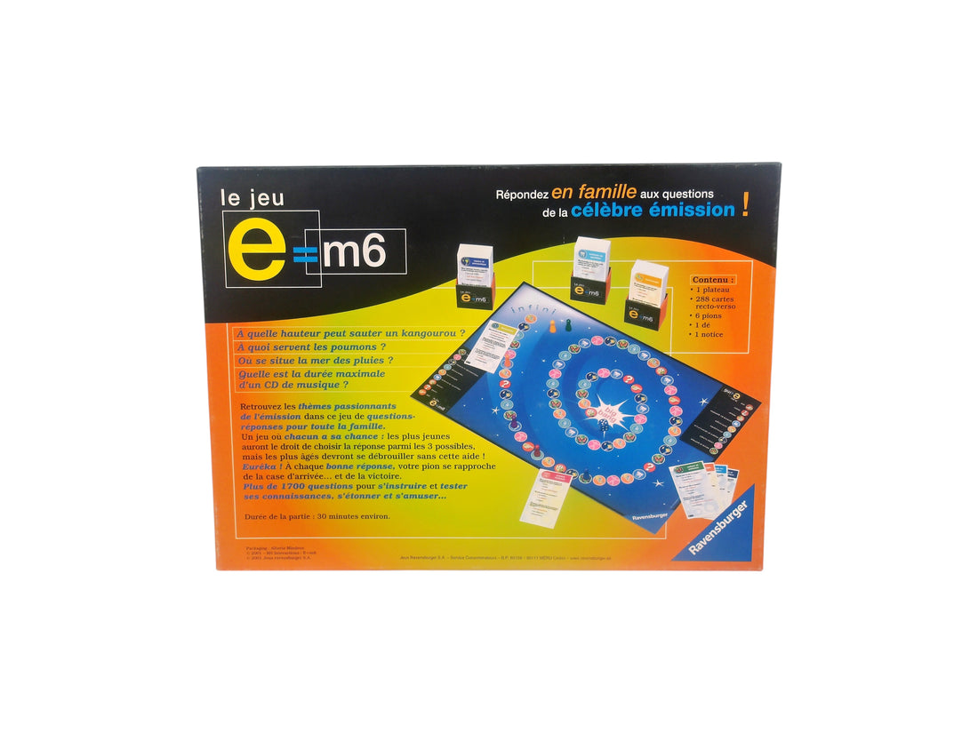 Le jeu E=m6- Édition 2001