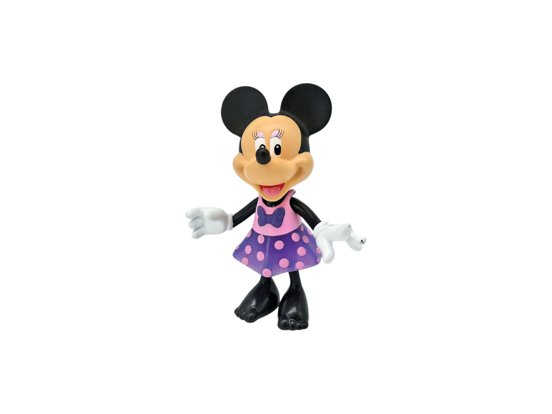 Figurine Minnie robe violette