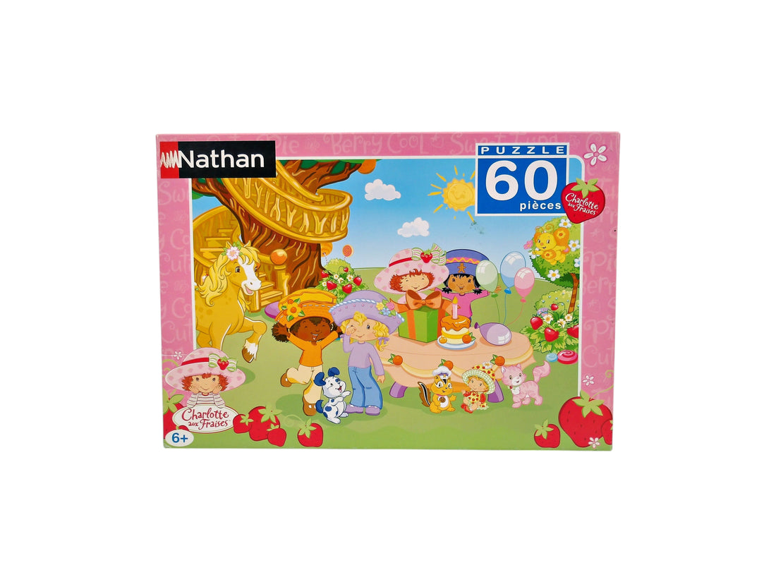 Puzzle 60 pièces - Charlotte aux fraises l&