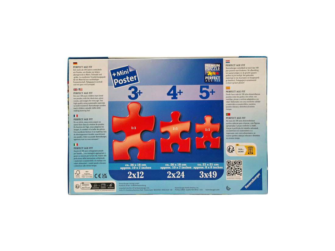Puzzle - Pat Patrouille - Museaux efficaces - 2 x 24 Pièces