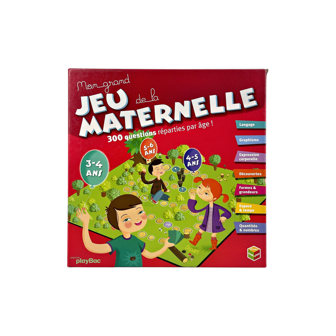 Mon grand jeu de maternelle