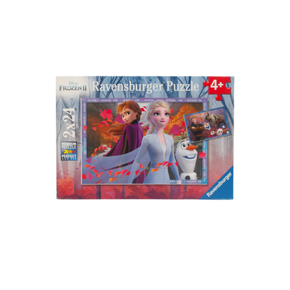 Puzzle - Frozen - Vers des contrées glacées 2x24 pièces