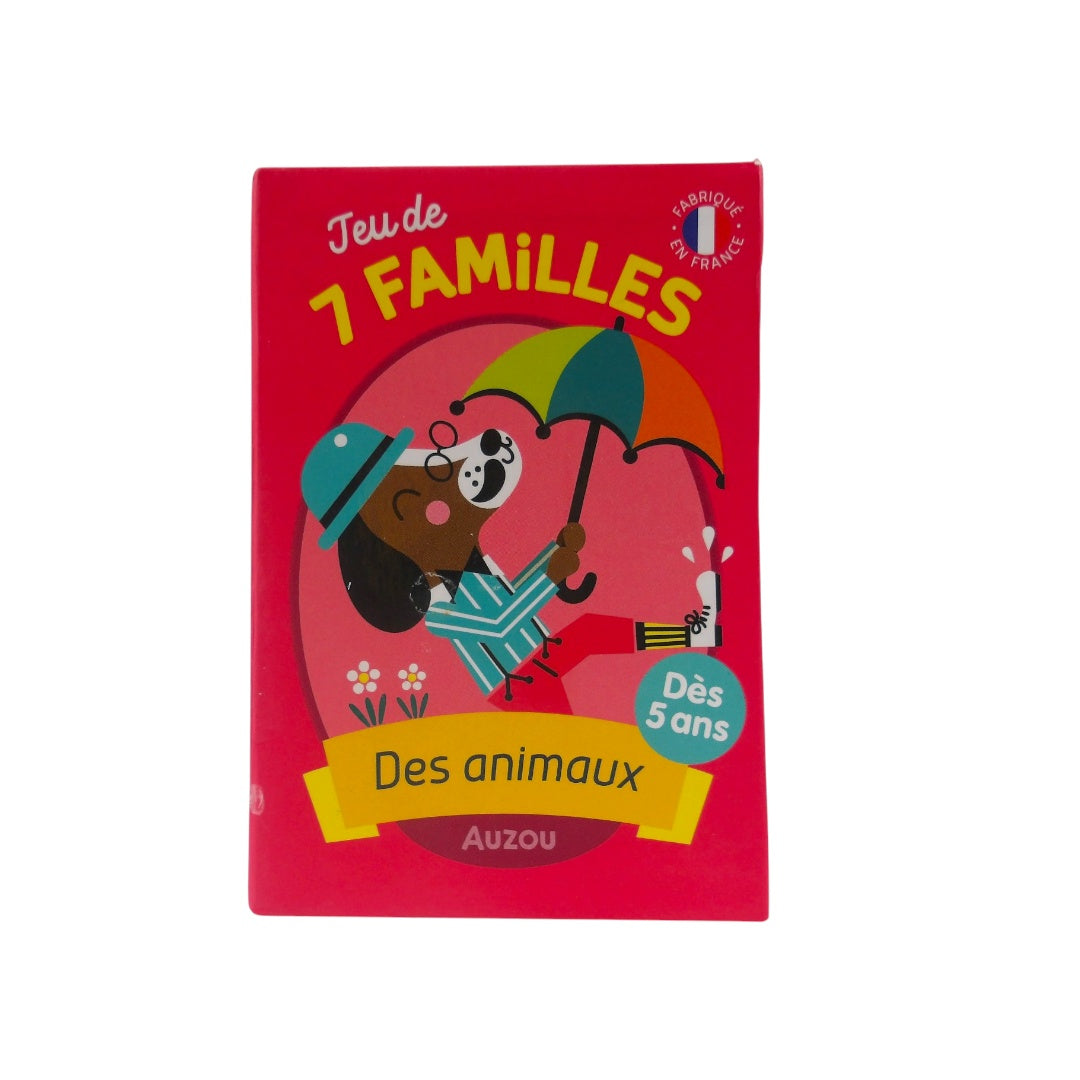 Jeu de 7 familles - Animaux- Édition 2016