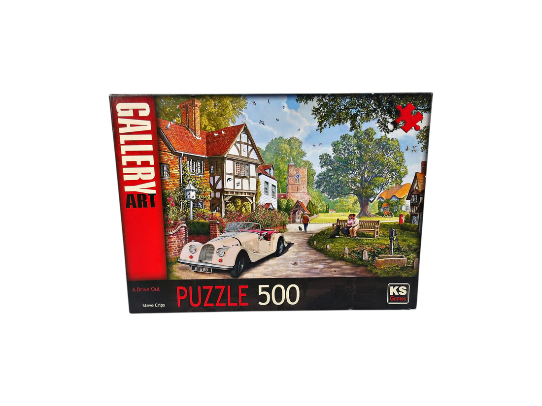 Puzzle - A drive Out - Cottage -  500 pièces- Édition 2020