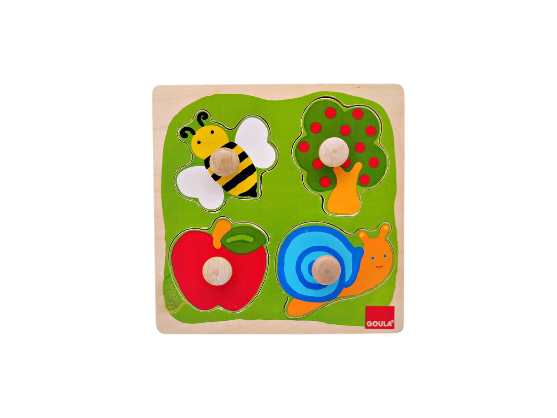 Puzzle encastrable - Nature - 4 pièces 