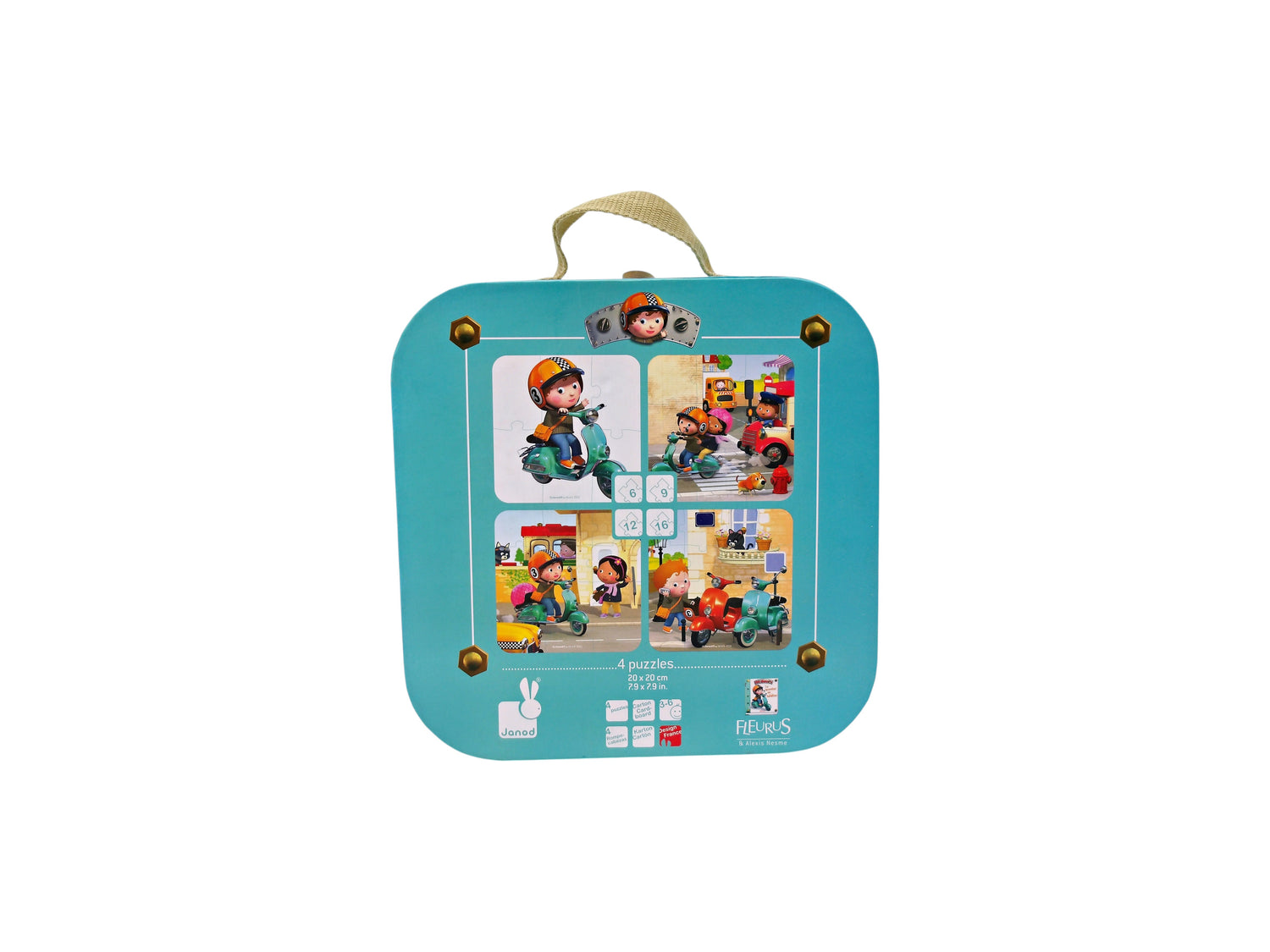 Puzzles évolutifs - Le scooter de Walter - x4- Édition 2013
