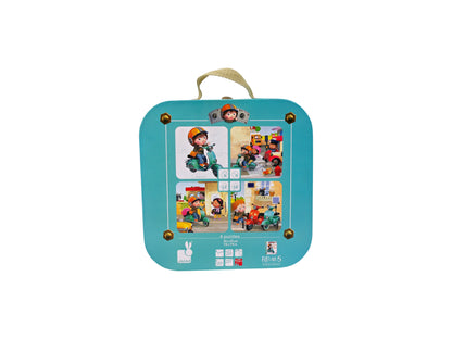 Puzzles évolutifs - Le scooter de Walter - x4- Édition 2013