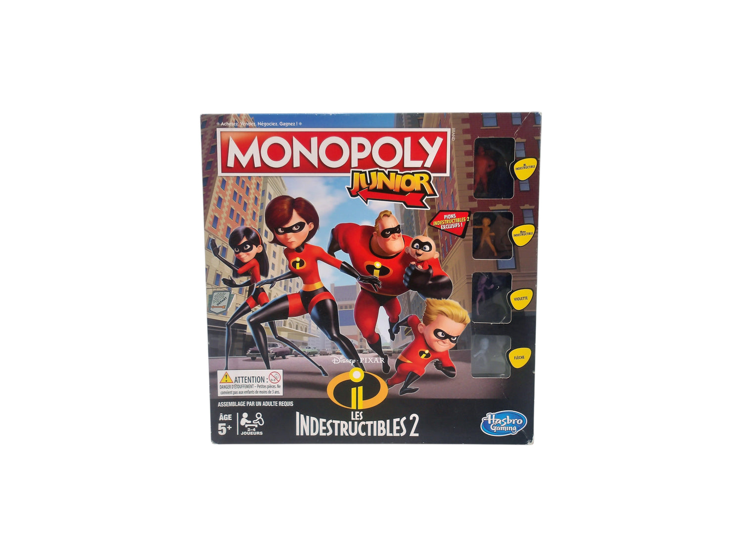 Monopoly Junior - Les indestructibles 2- Édition 2017