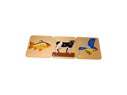 Puzzle géant - Montessori - Animaux
