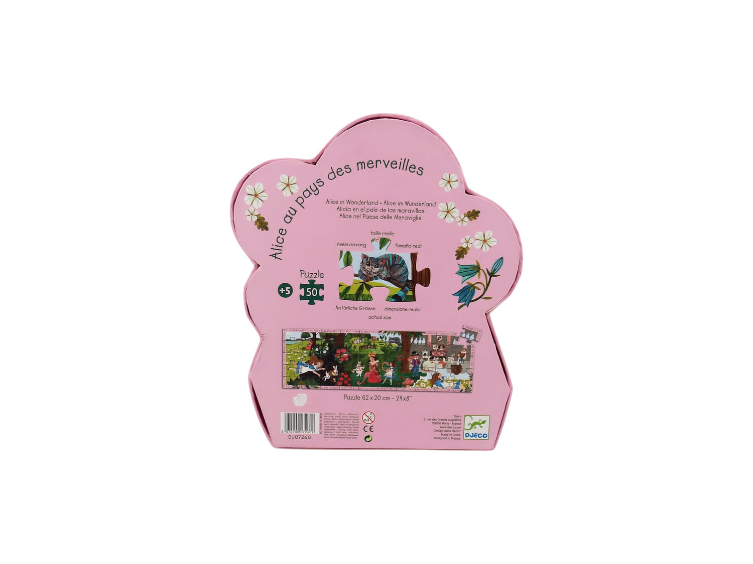 Puzzle - Alice au pays des merveilles - 54 pièces