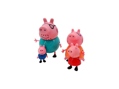 Figurines - Famille Peppa Pig - x4