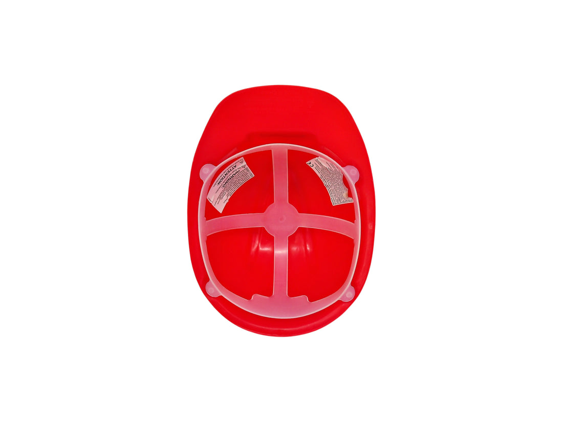 Casque chantier - Rouge