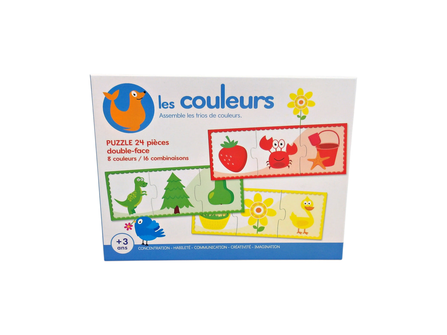 Boîte de jeux - Les puzzles - Les couleurs