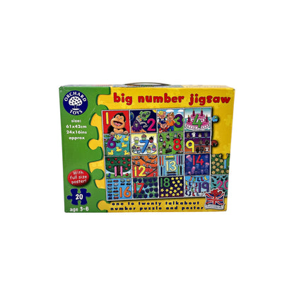 Puzzle - Big number - 20 pièces- Édition 2014