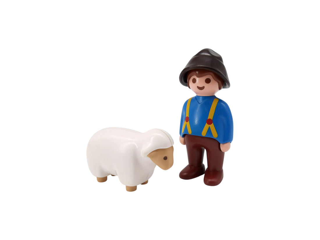 Playmobil 1.2.3 - Berger avec son mouton