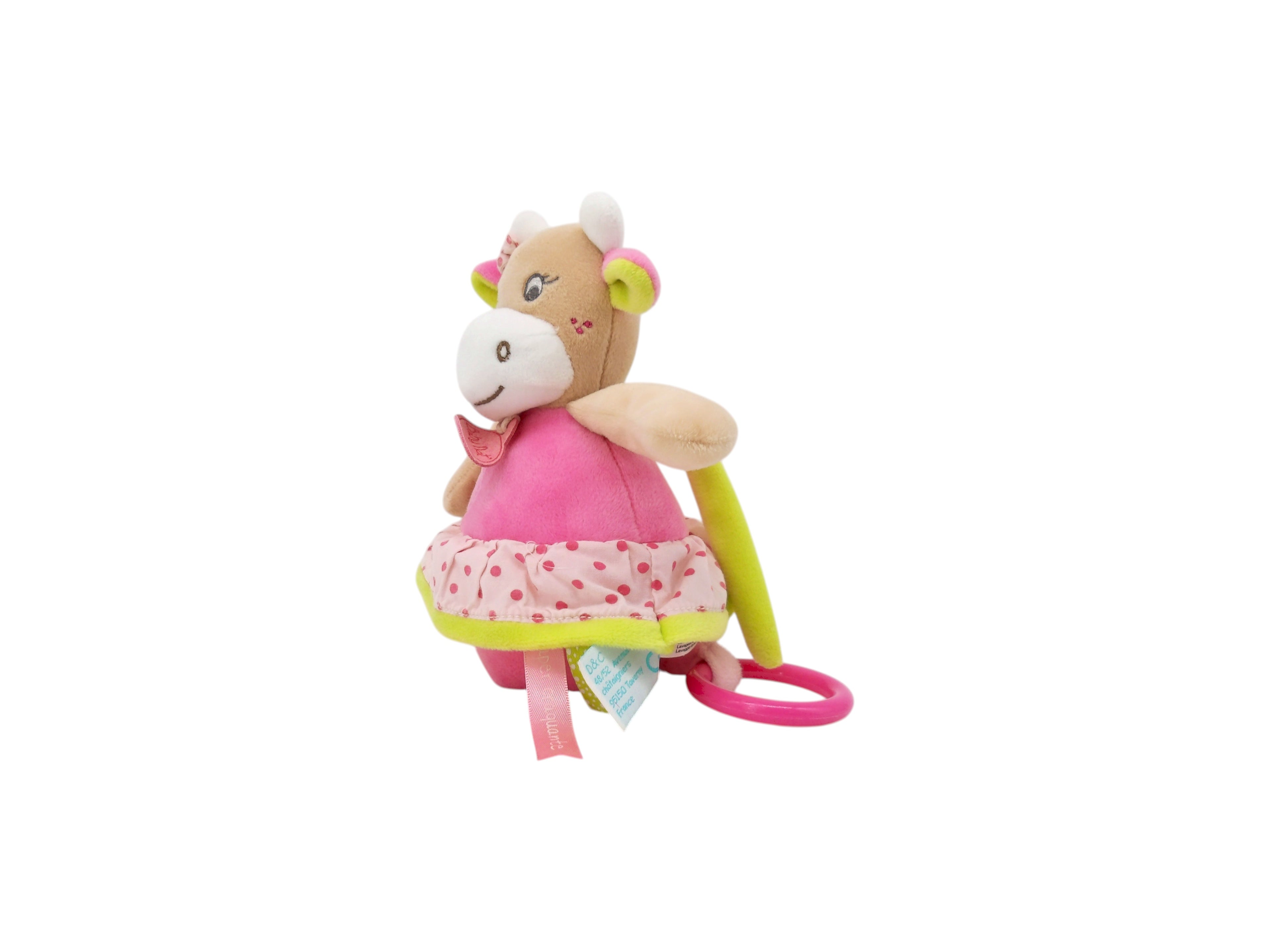 Doudou musical - Vache - Coquillette et Picotin