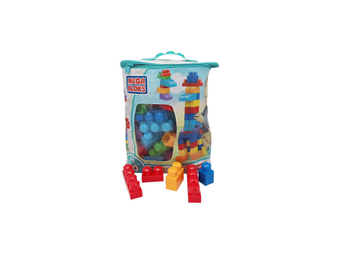 Mega Bloks - Sac Medium Classique 60 briques - Briques de construction