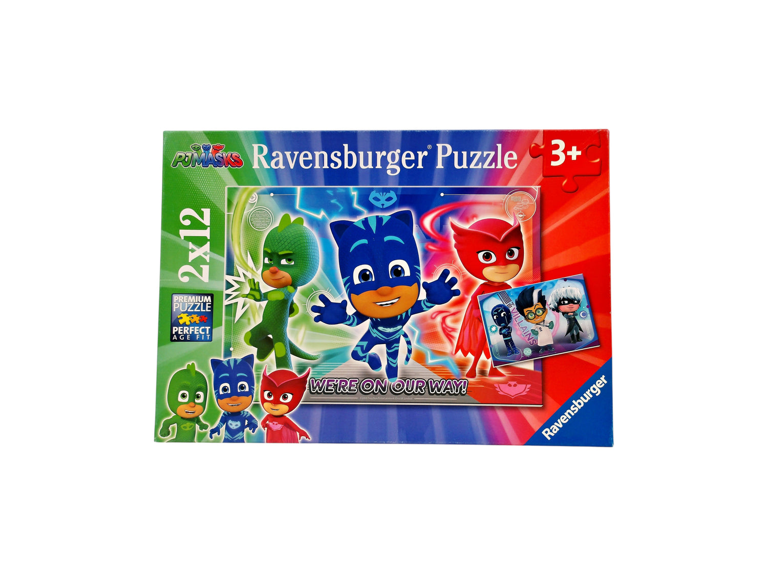 Puzzle - Pyjamasques - 2x12 pièces- Édition 2014