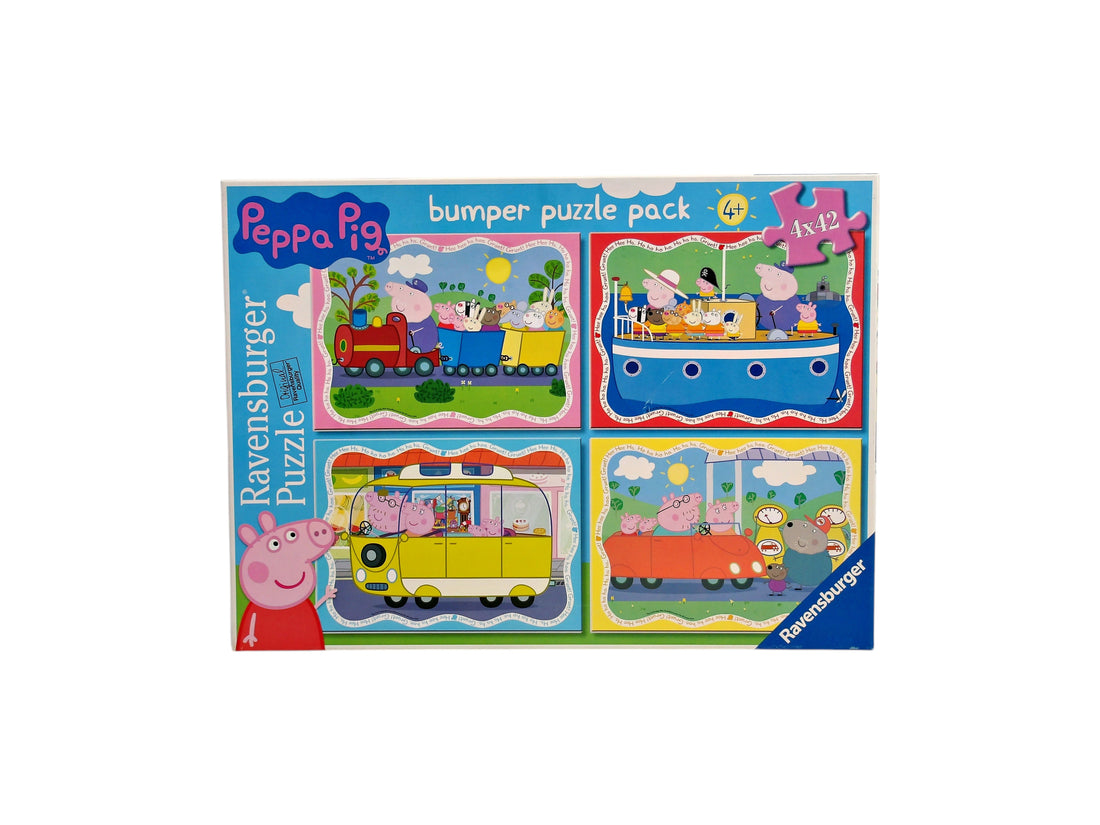 Puzzle - Peppa Pig - 4x42 pièces- Édition 2018