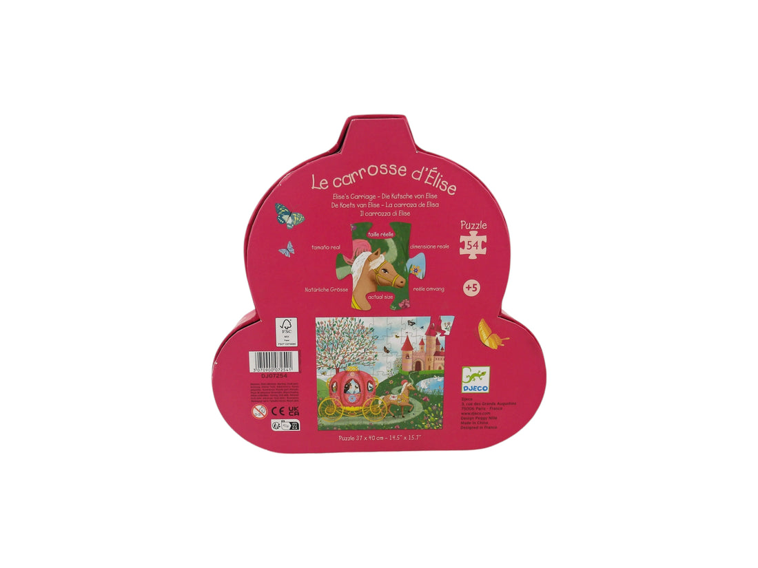 Puzzle silhouette - Le carrosse d&