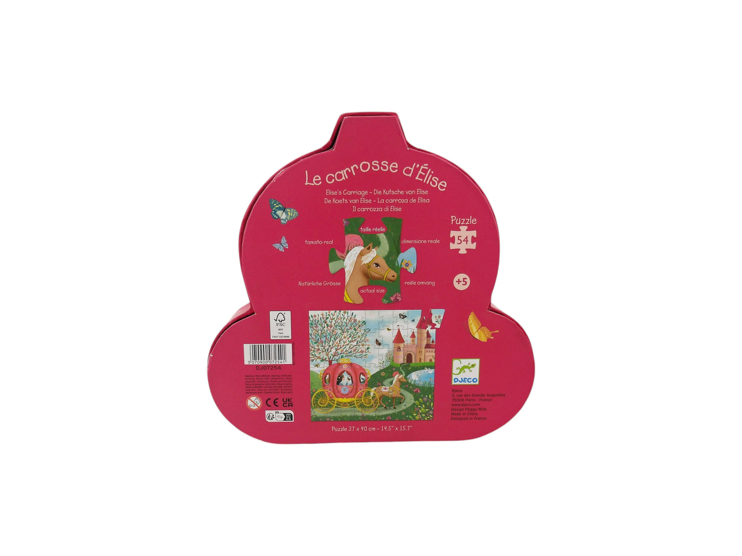 Puzzle silhouette - Le carrosse d&