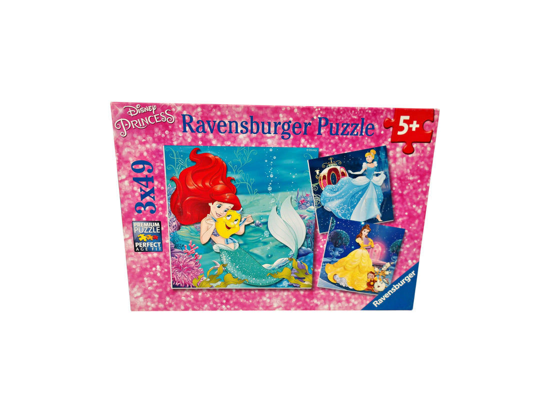 Puzzle Disney - Princesses - 3x49 pièces- Édition 2016