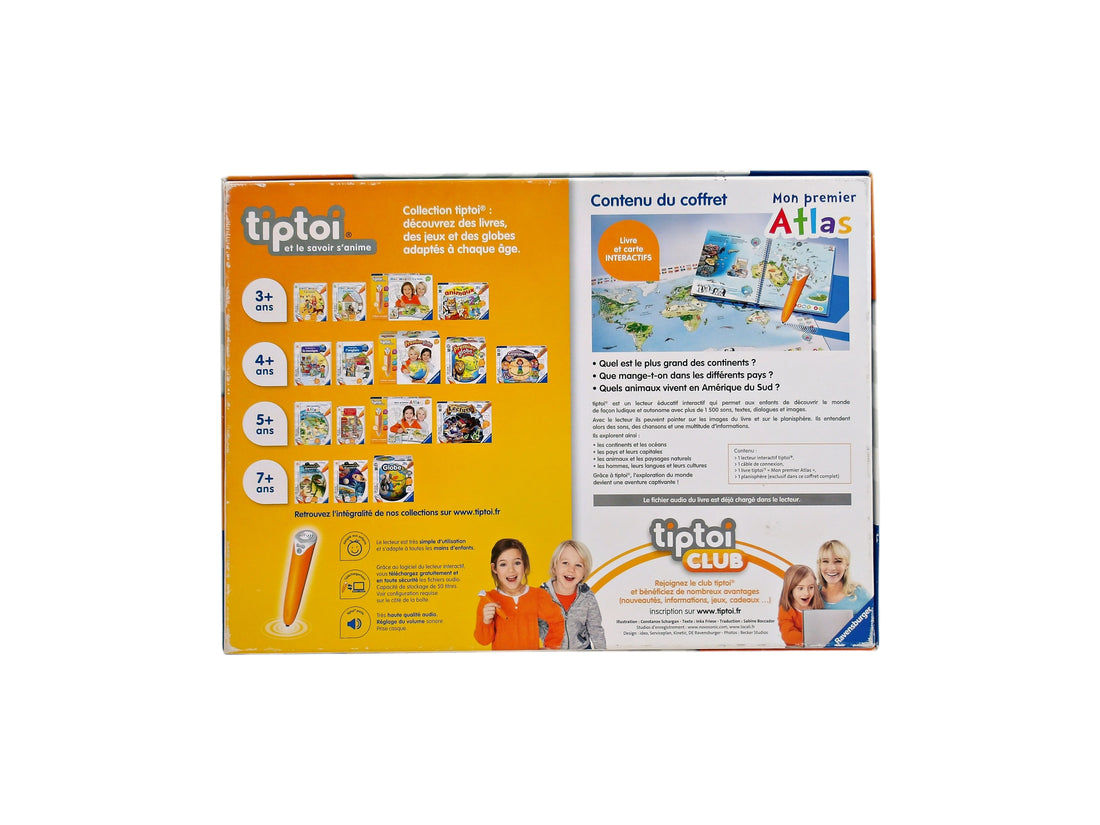 Tiptoi Mon premier Atlas et son lecteur interactif- Édition 2019