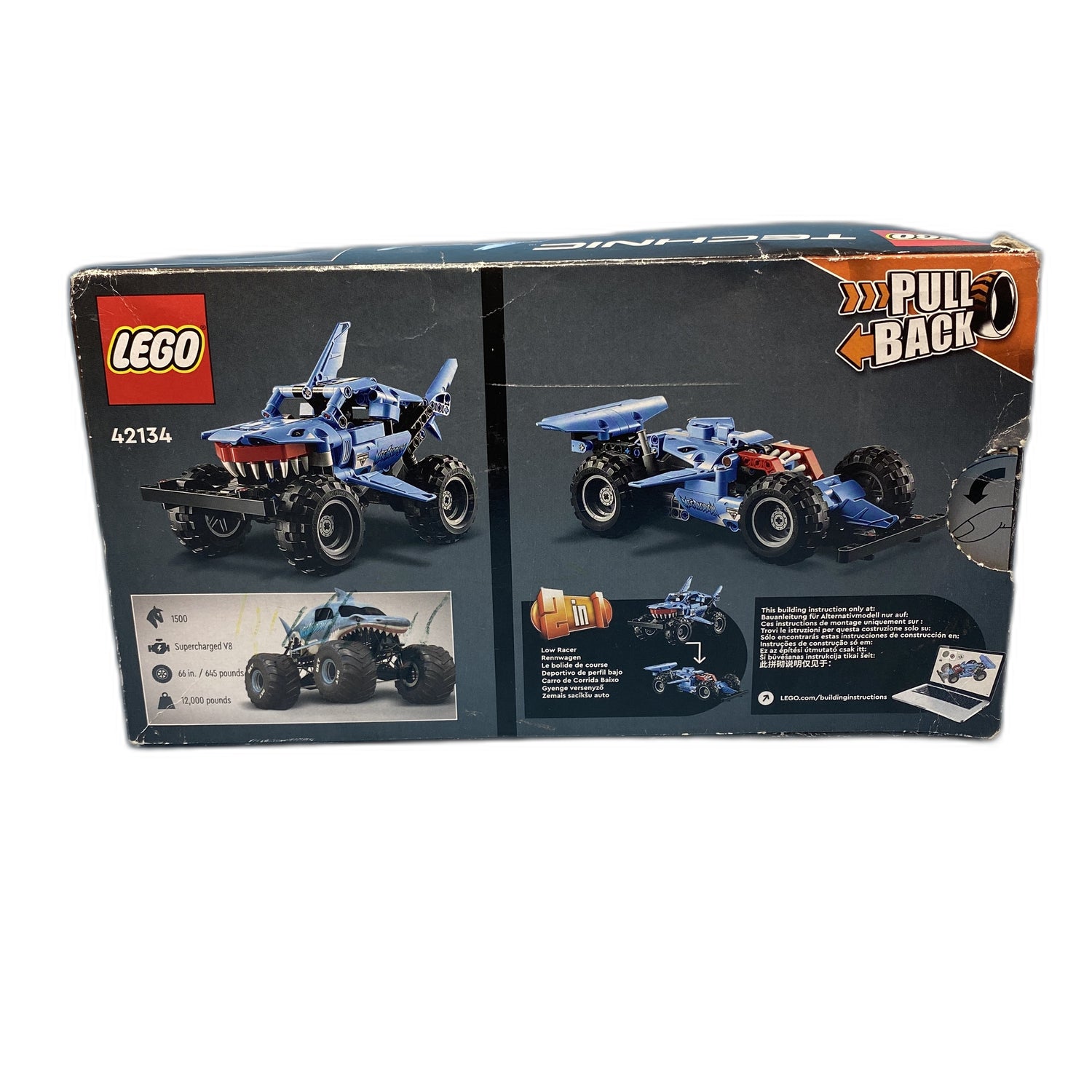 Monster Jam Megalodon 2 in 1 - 42134