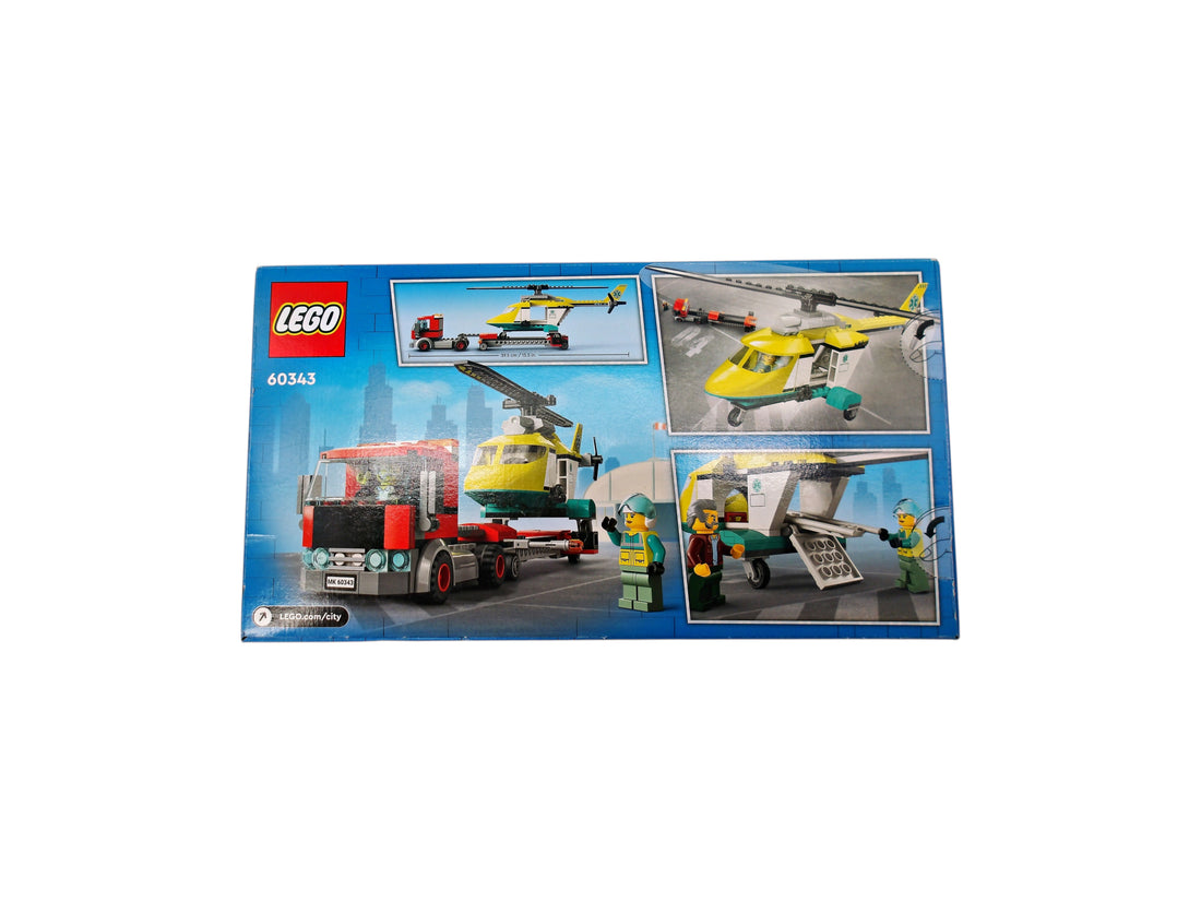 LEGO City - Le transport de l’hélicoptère de secours - 60343