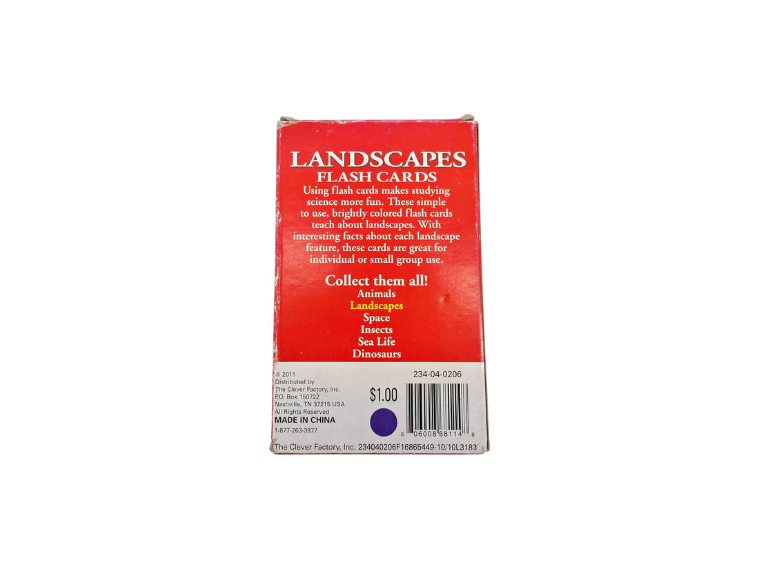 Flash Cards - Landscapes