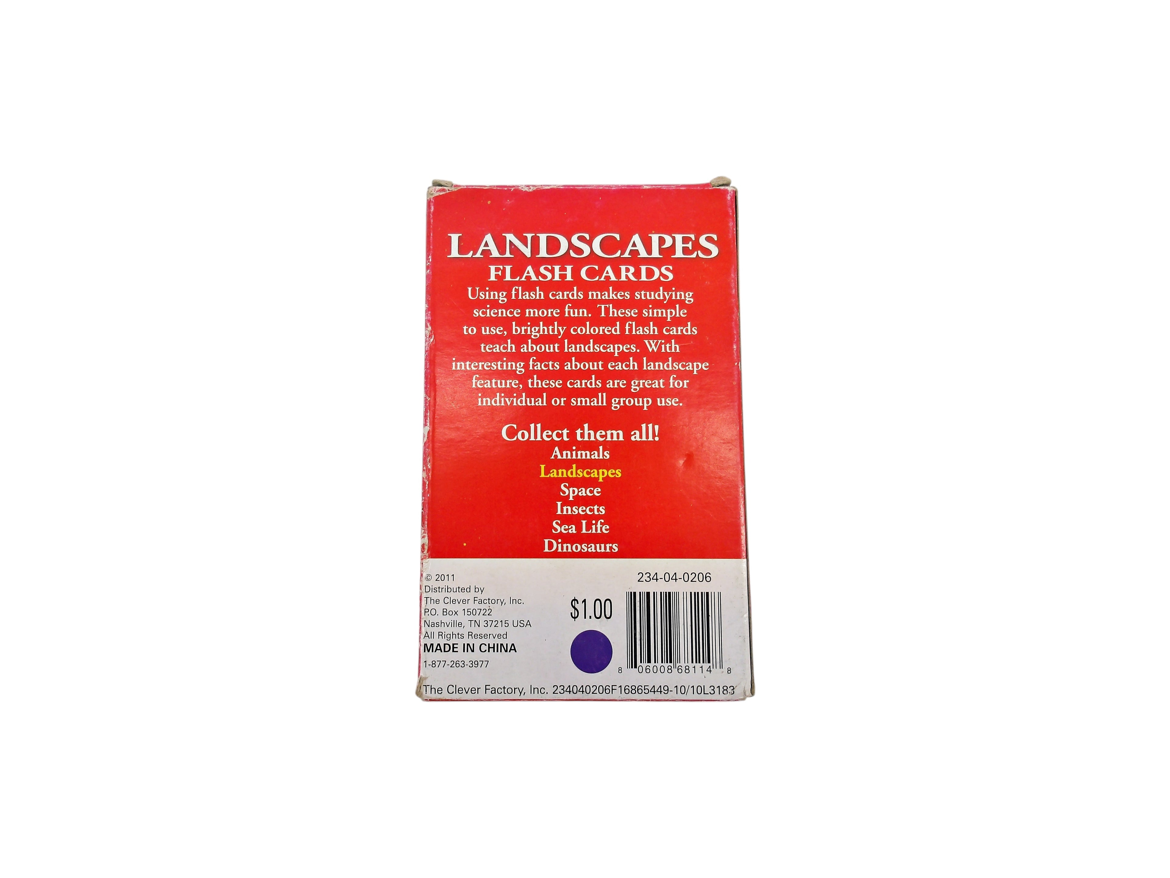 Flash Cards - Landscapes