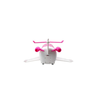 Mon avion de rêve et ses 3 Barbie