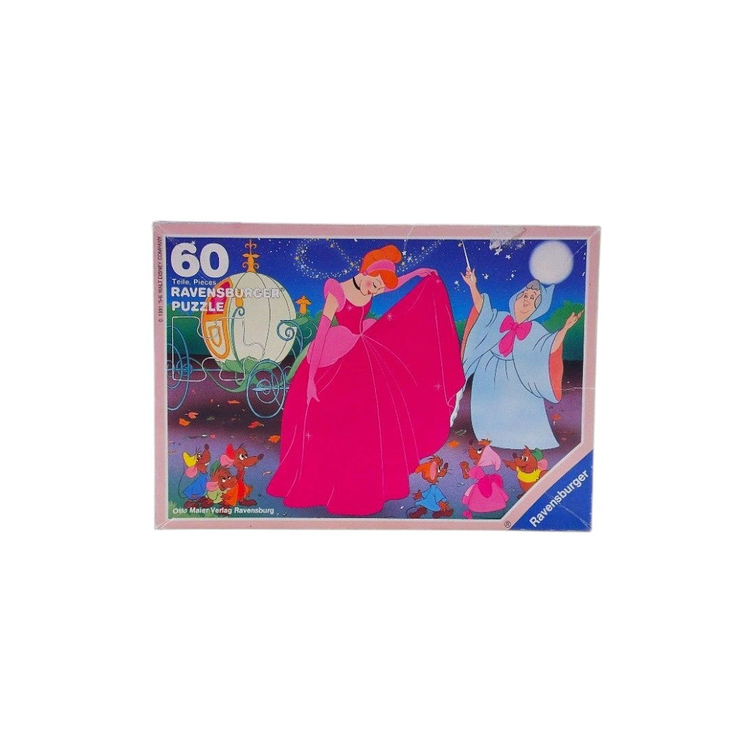 Puzzle - Cendrillon et sa marraine - 60 pièces- Édition 1991
