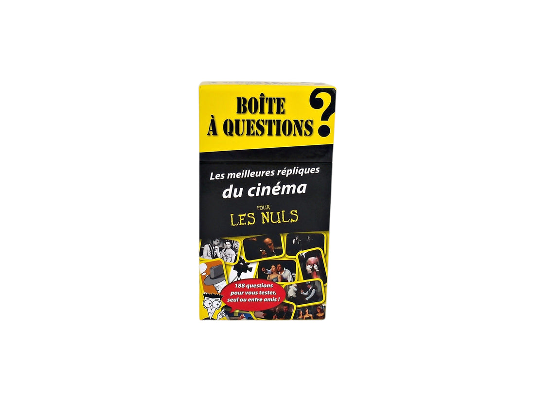Boîte à questions - Les meilleures répliques du cinéma pour les nuls