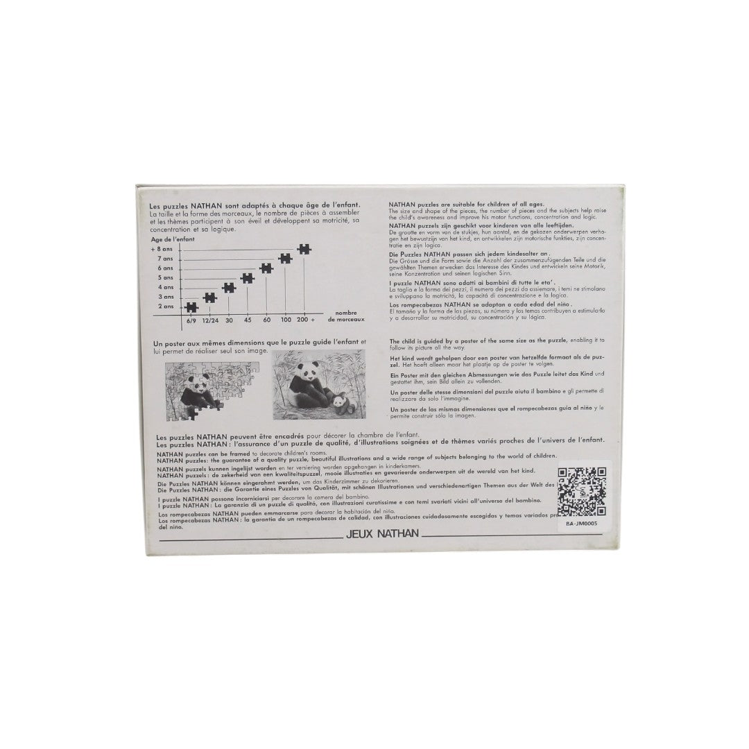 Puzzle - Au pays des dinosaures  - 100 pièces- Édition 1993