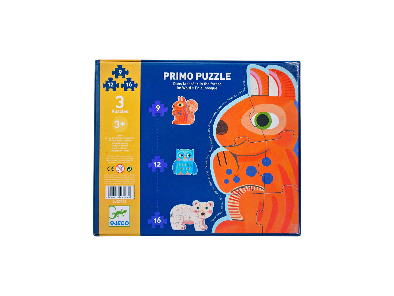 Primo puzzle - Dans la forêt