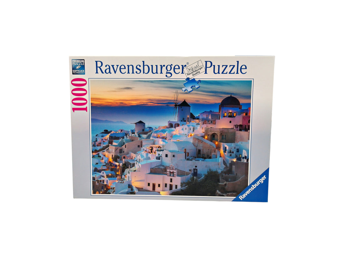 Puzzle - Soirée à Santorin - 1000 pièces- Édition 2016